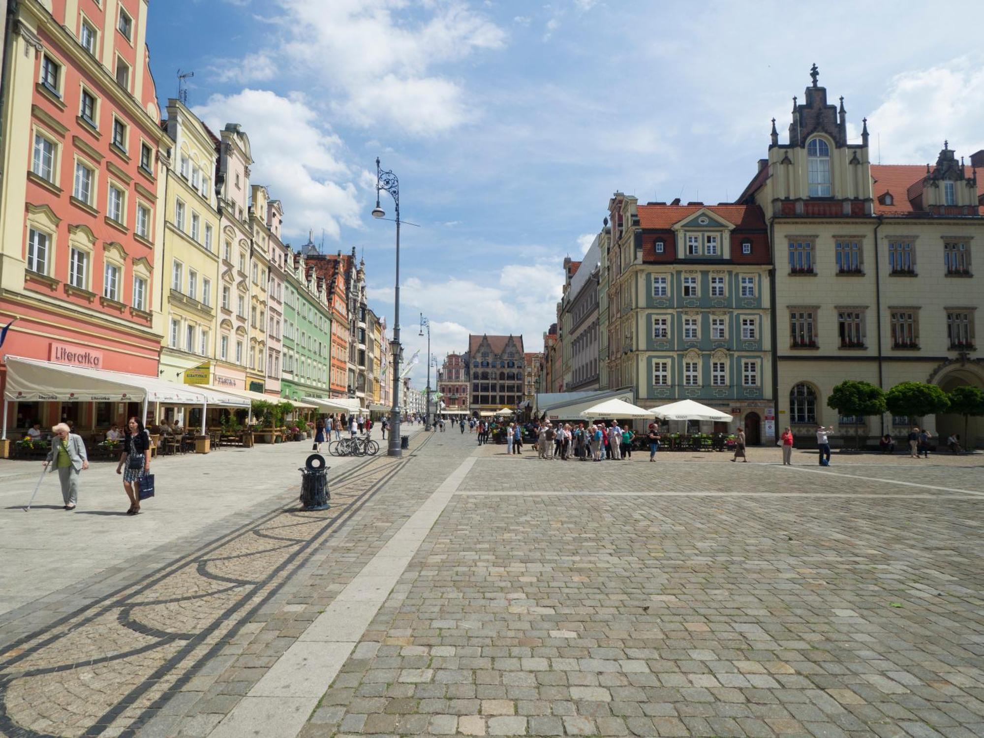 As Home Apartamenty Rynek 50 R503 Amazing View 브로츠와프 외부 사진